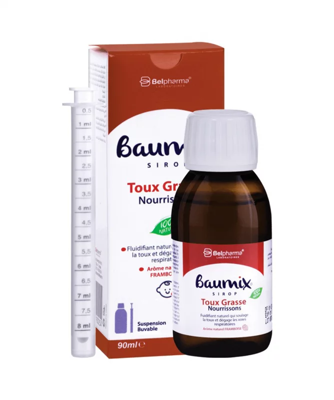 BAUMIX SIROP TOUX GRASSE NOURRISSONS 90ML